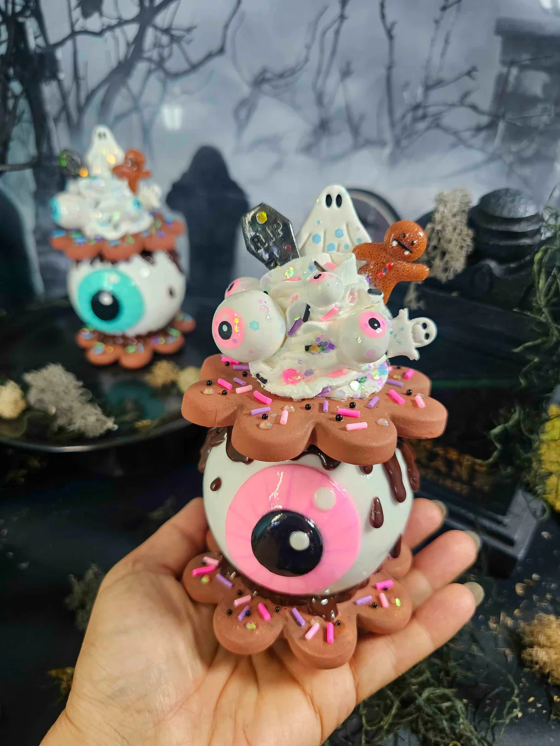 Eyeball Smores, Halloween Decoration, Smores Decor - Image 3