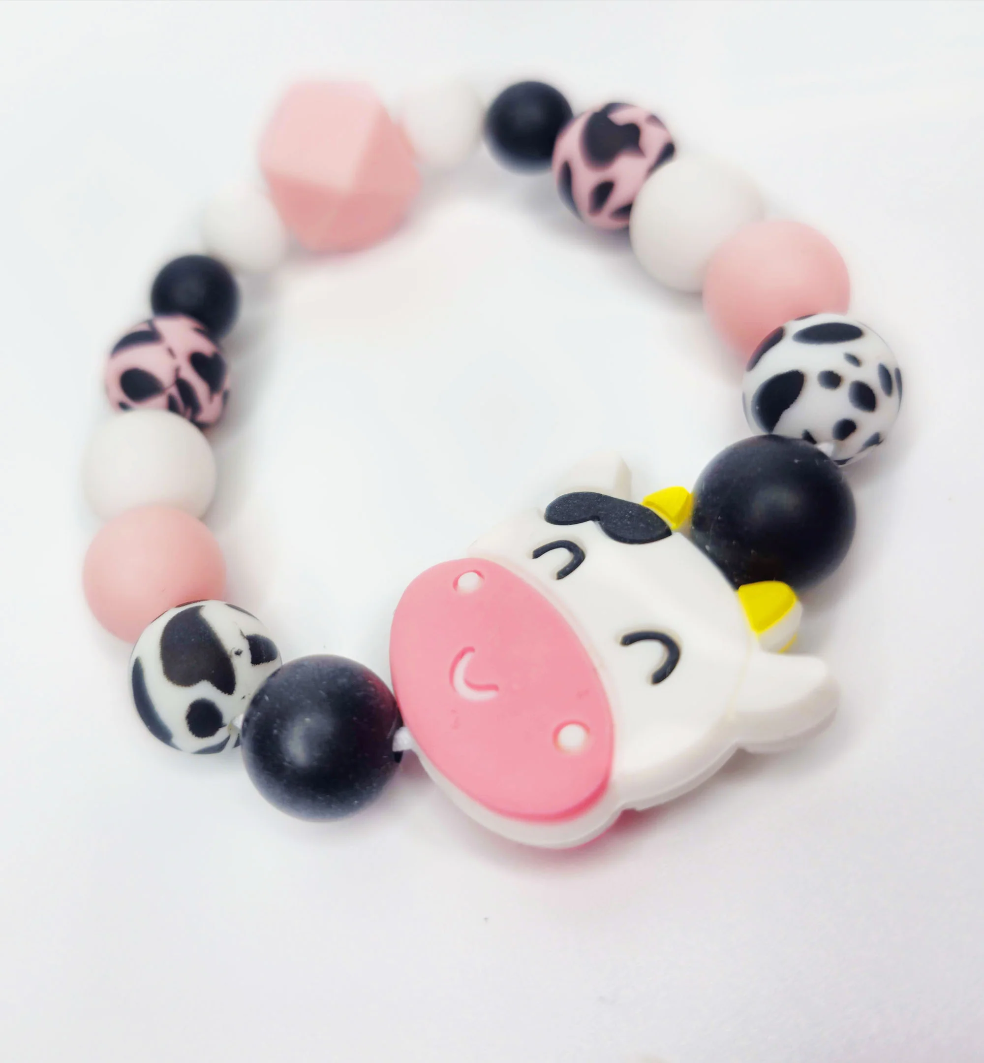 Silicone Chewable Stimming Cow Bracelet - Image 4