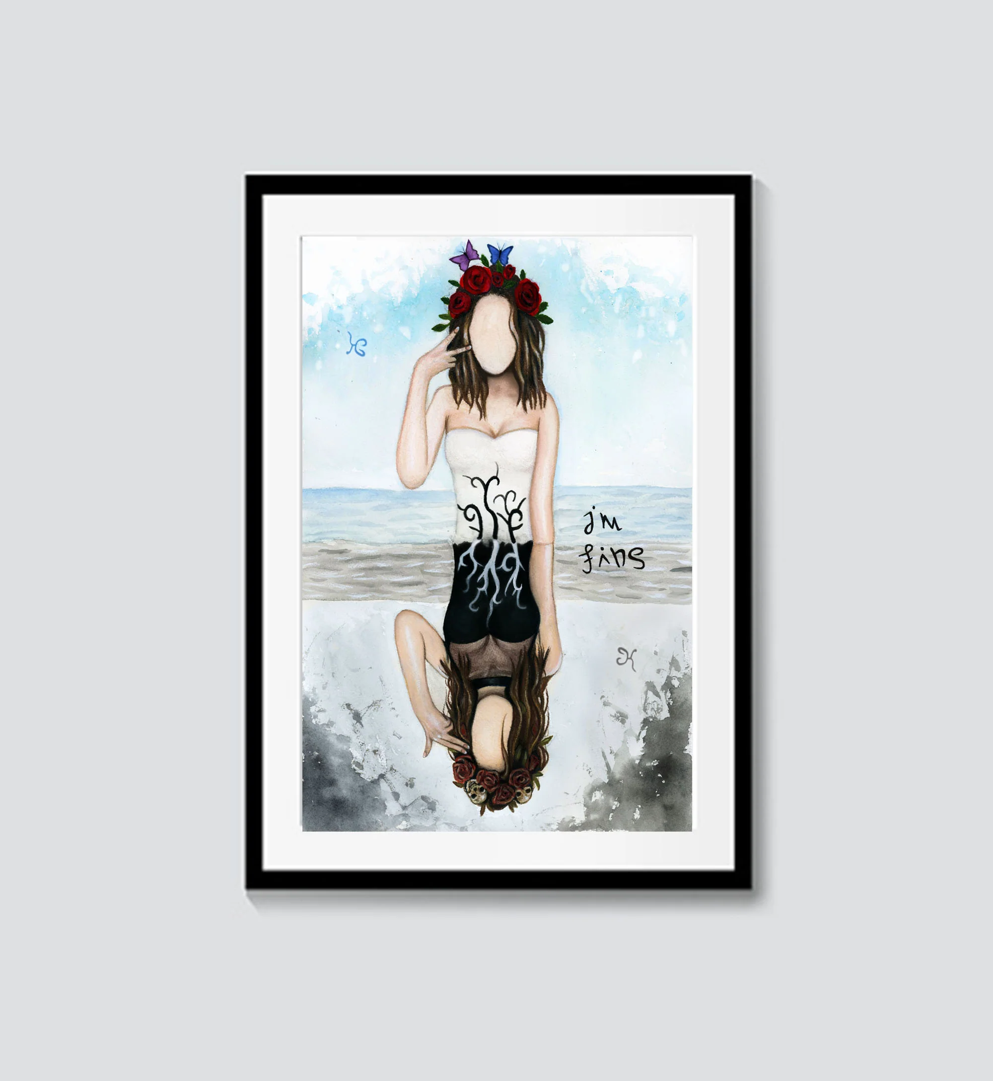 I'm Fine-Save Me (Reversible Art) - Image 4