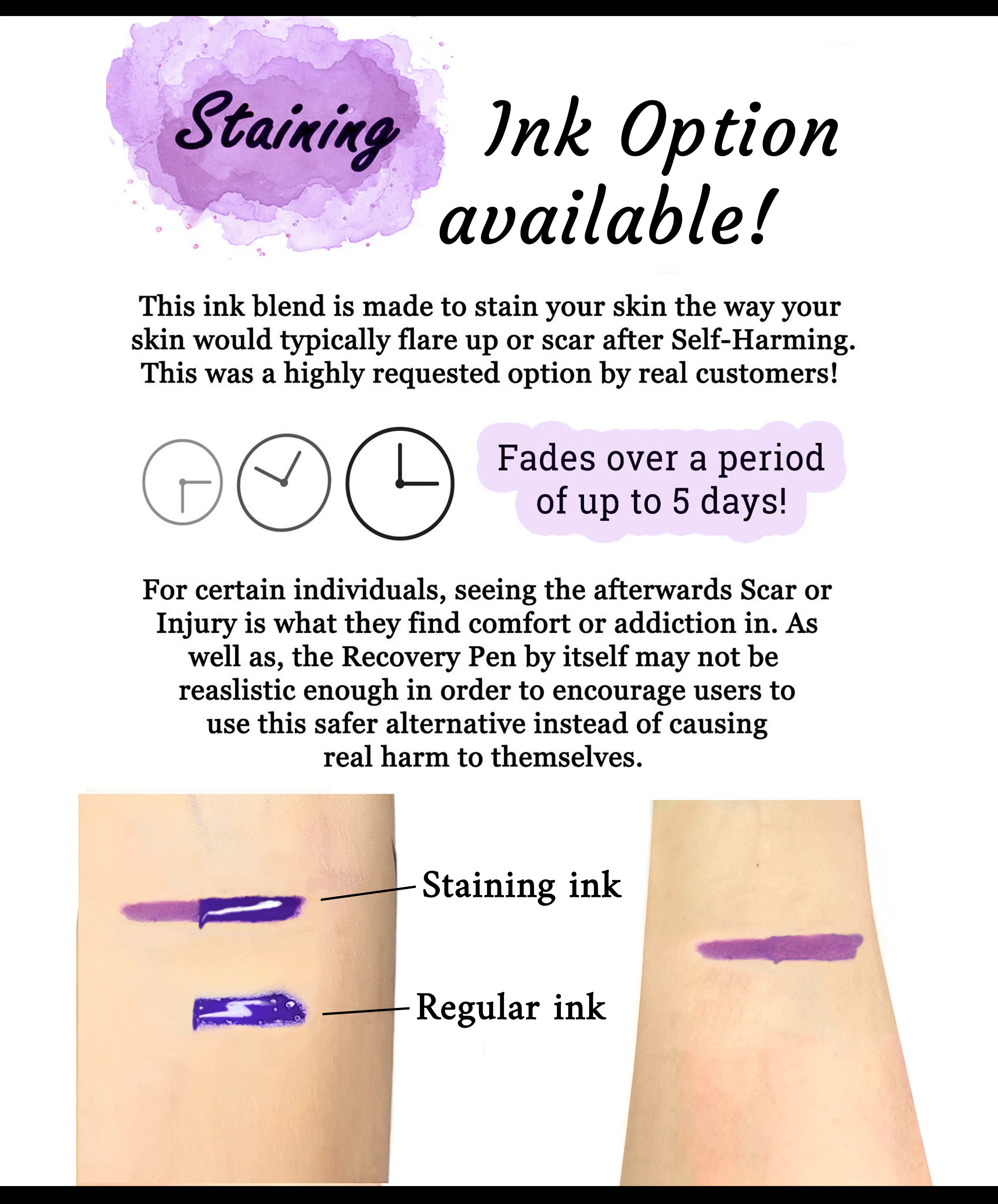 Relief & Recovery Pen | Level 3 (Self-Cut Harm Reduction Tool) - Image 10