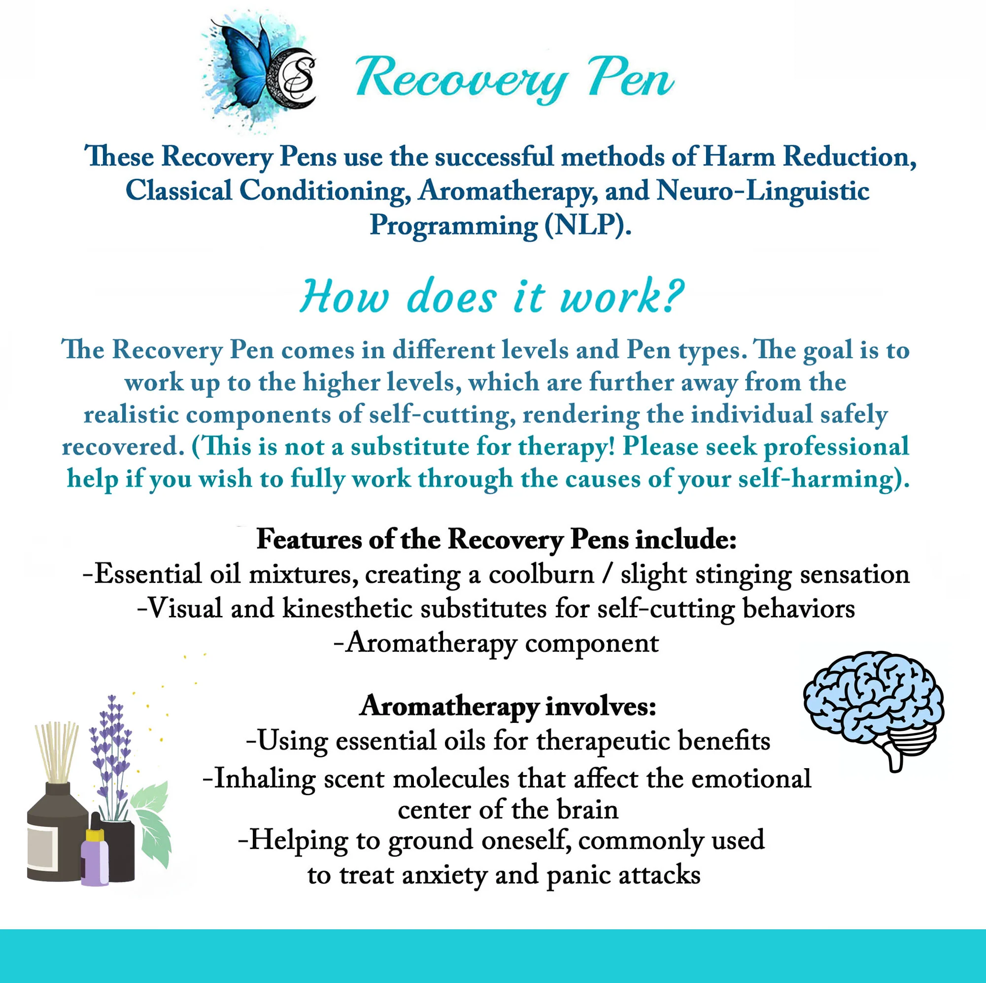 Relief & Recovery Pen | Level 3 (Self-Cut Harm Reduction Tool) - Image 6