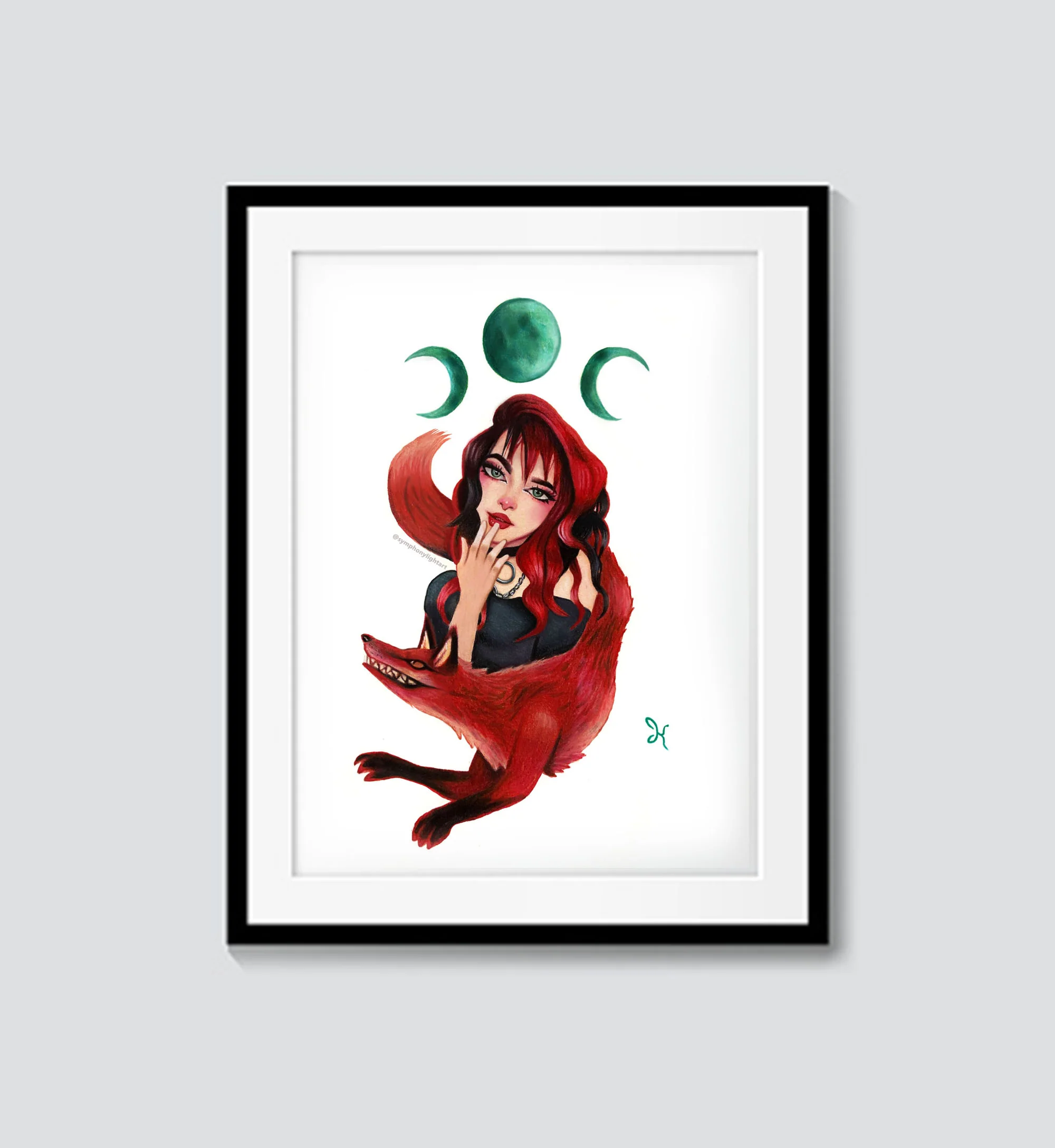 The Goth Girl & The Fox - Image 2